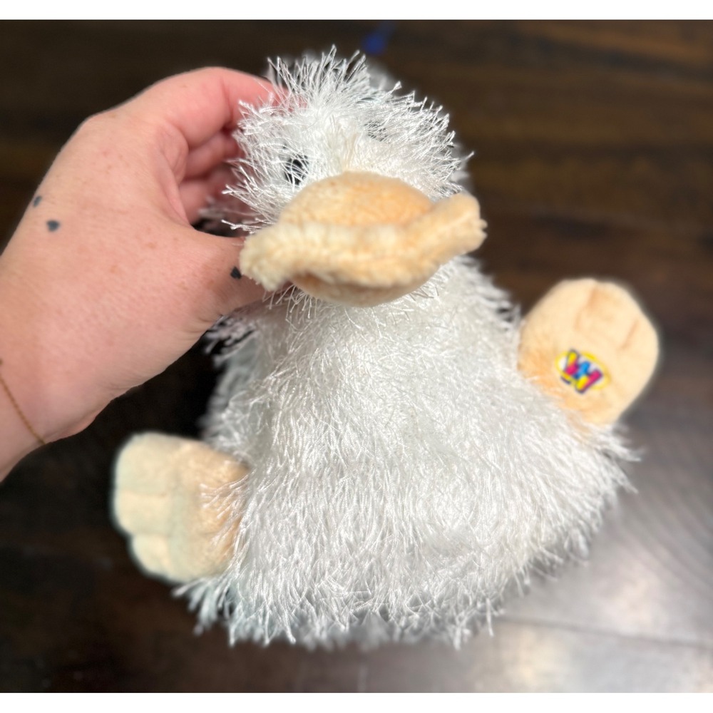 Ganz Webkinz White Googles Plush HM021 Platypus Retired NO CODE Toy Animal
